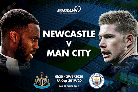 Trực tiếp Newcastle vs Man City - Tứ kết FA Cup 20192020 hình ảnh