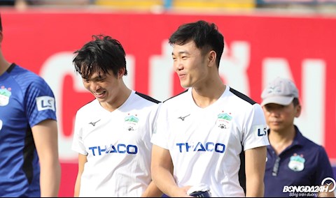 Xuân Trường nhận được sự cổ vũ to lớn trong trận gặp Hải Phòng