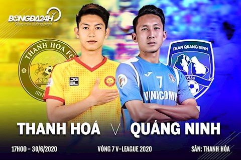 Link xem truc tiep Thanh Hoa vs Quang Ninh vong 7 Vleague 2020