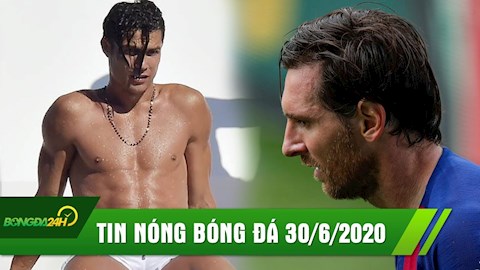 TIN NÓNG BÓNG ĐÁ 30/6: Messi nổi giận, Barca sắp sa thải Setién; CR7 mua rợ buộc chân