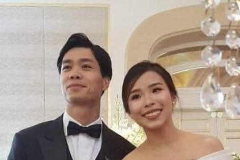 Hình ảnh đầu tiên về lễ đính hôn của Công Phượng và Viên Minh