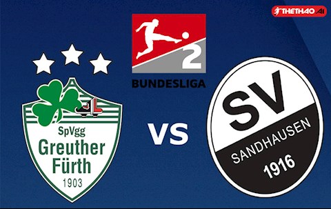 Greuther Furth vs Sandhausen 23h30 ngày 56 Hạng 2 Đức 201920 hình ảnh