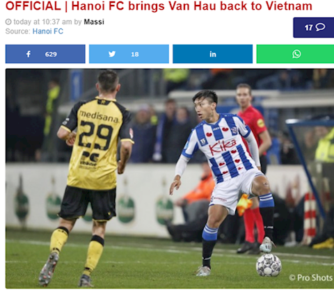 Báo Hà Lan nói gì về cuộc tình đổ vỡ Heerenveen - Văn Hậu?