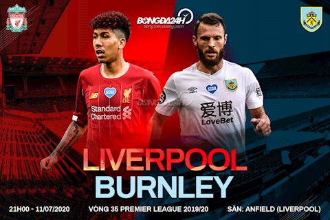 Trực tiếp Liverpool vs Burnley vòng 35 Ngoại hạng Anh 2020 hình ảnh
