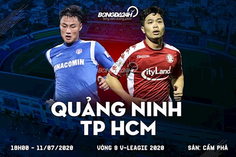 Quảng Ninh vs TPHCM 18h00 ngày 117 V-League 2020 hình ảnh