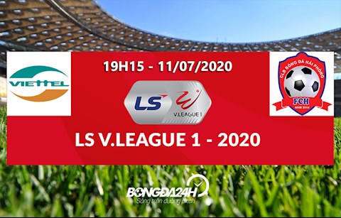 Trực tiếp Viettel vs Hải Phòng link xem V-Leaugue 2020 hình ảnh