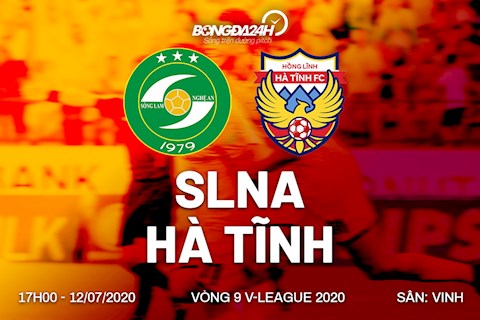 Truc tiep bong da SLNA vs Ha Tinh 17h00 ngay hom nay 12/7 vong 9 V-League 2020