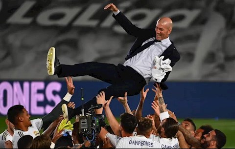 Vua Midas - Zidane là HLV thành công nhất lịch sử Real Madrid hình ảnh