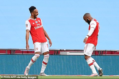 Chấm điểm Arsenal 2-0 Man City: Aubameyang và Luiz rực sáng