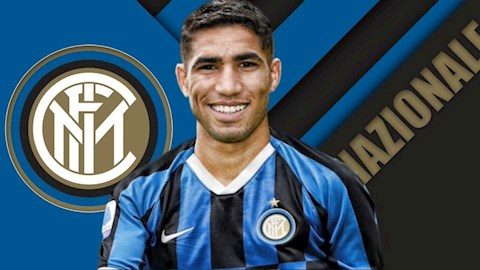 Achraf Hakimi cap ben Inter Milan