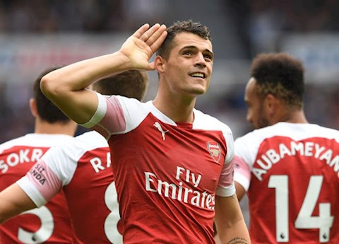 Tiền vệ Granit Xhaka tiết lộ mục tiêu số 1 của Arsenal hình ảnh