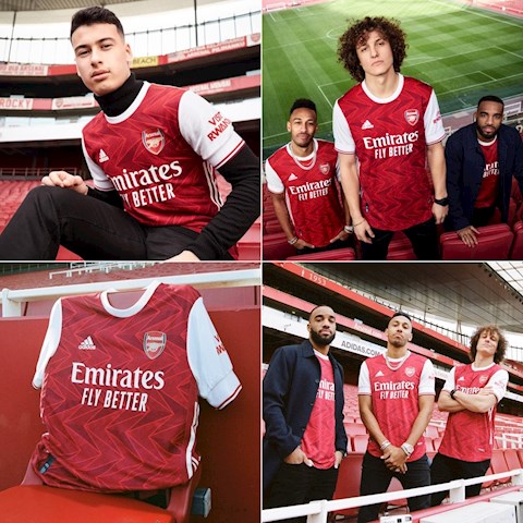 CHÍNH THỨC: Arsenal trình làng mẫu áo sân nhà mùa giải 2020/21