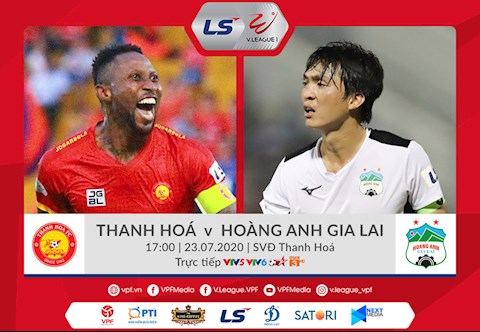 Thanh Hóa vs HAGL link xem trực tiếp bóng đá V-League 2020 chiều nay