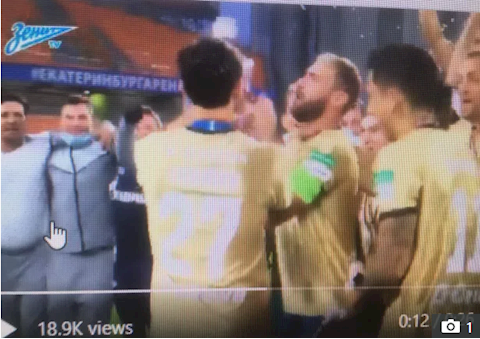 Hậu vệ Branislav Ivanovic gây bão trong ngày Zenit vô địch hình ảnh