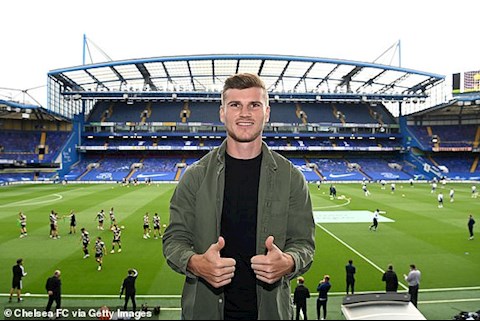 Werner được kỳ vọng trở thành Drogba mới ở Chelsea