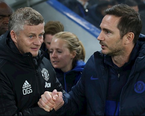 Huyền thoại MU ca ngợi Frank Lampard giỏi hơn Ole Solskjaer