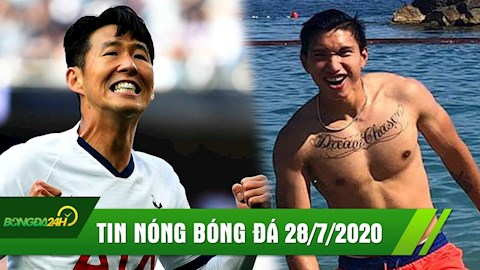 TIN NÓNG BÓNG ĐÁ 28/7| Văn Hậu có thành công tại Hà Lan? Son Heung Min giành giải bàn thắng đẹp nhất