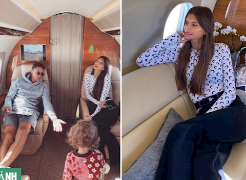 Nemanja Matic đưa cả gia đình đi xả hơi bằng máy bay riêng