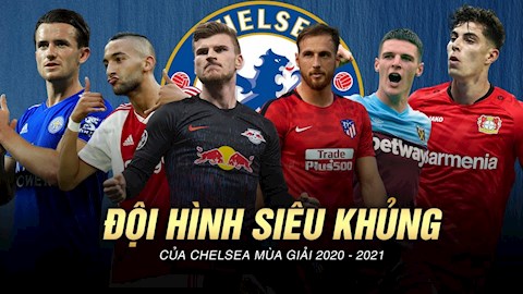 VIDEO: Siêu đội hình Chelsea 2020/21: Timo Werner dẫn dắt hàng công
