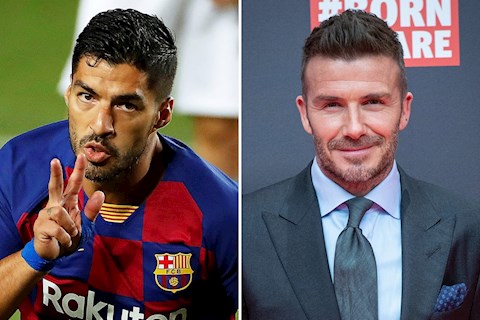 Đội bóng của David Beckham hỏi mua Luis Suarez