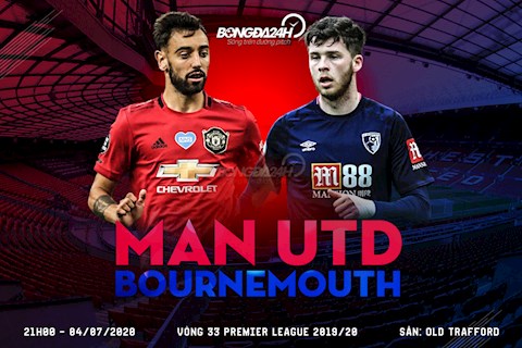 Trực tiếp MU vs Bournemouth vòng 33 Ngoại hạng Anh 201920 hình ảnh