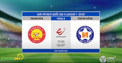 Link xem truc tiep bong da Thanh Hoa vs Da Nang vong 8 Vleague 2020