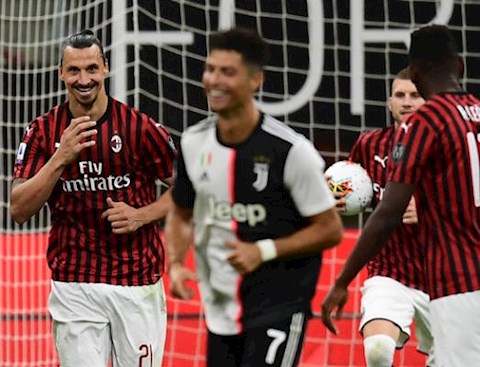 Bàn thắng kết quả AC Milan vs Juventus 4-2 Serie A 201920 hình ảnh