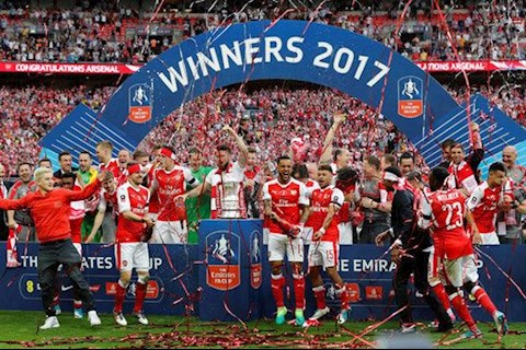 Arsenal vo dich FA Cup 2017