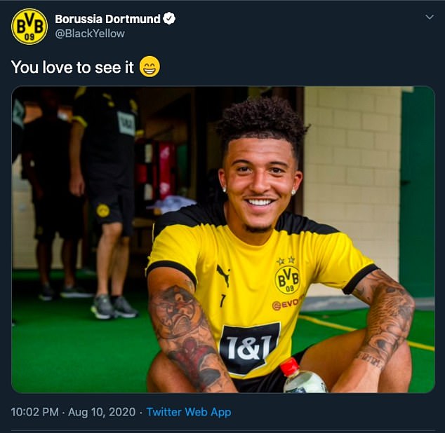 Dortmund chọc tức MU vụ sao trẻ Jadon Sancho hình ảnh 2