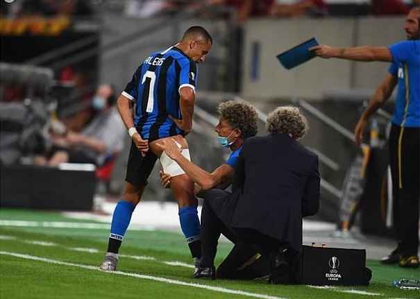 Inter Milan nói về chấn thương của tiền đạo Alexis Sanchez hình ảnh