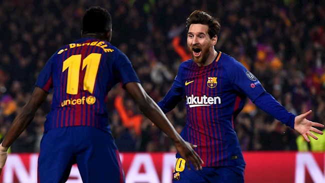 Barca vs Bayern Munich Messi và Dembele trở lại hình ảnh