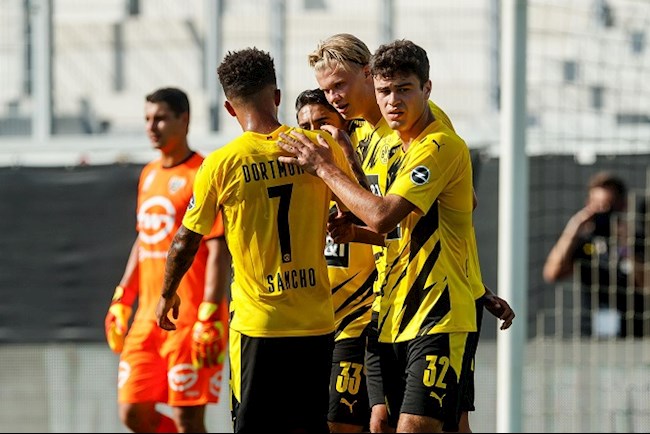 Erling Haaland và Jadon Sancho giúp Dortmund thắng 6 sao hình ảnh