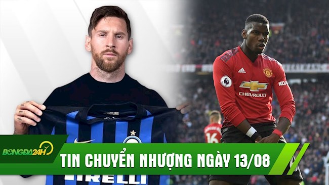 TIN CHUYỂN NHƯỢNG 13/8 | Pogba sắp gia hạn hợp đồng với MU, Messi rời Barca để tái ngộ Ronaldo ở Serie A?