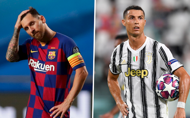 Sau 15 năm, Messi và Ronaldo mới chung một cảnh ngộ hình ảnh