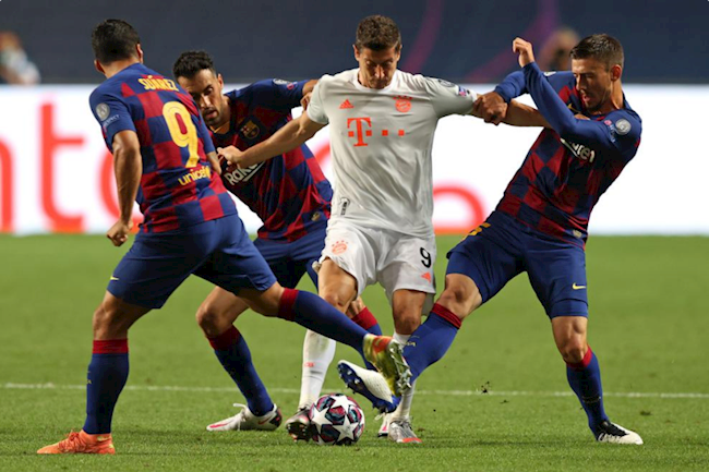 Cầu thủ Barca không còn nhắc đến trận thua 2-8 trước Bayern
