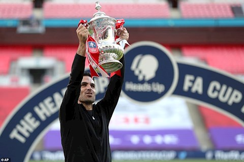 Vô địch FA Cup, Arteta khen ngợi Pep Guardiola hình ảnh