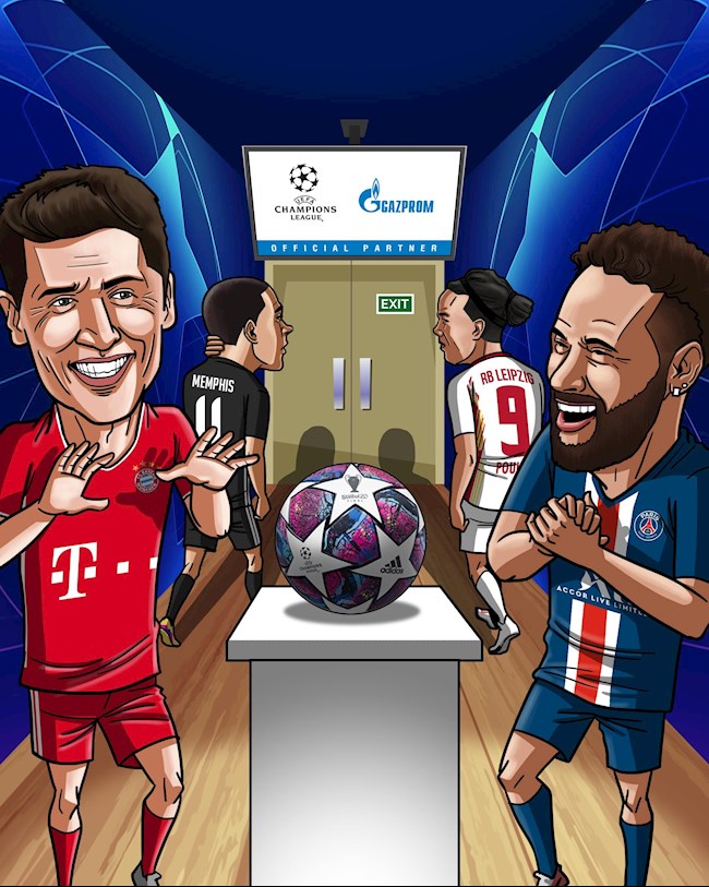 Biếm họa Tia chớp Alphonso Davies đưa Bayern vào chung kết Champions League hình ảnh
