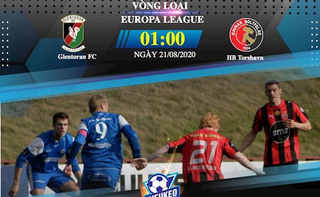 Glentoran vs Torshavn 1h00 ngày 218 Europa League 202021 hình ảnh