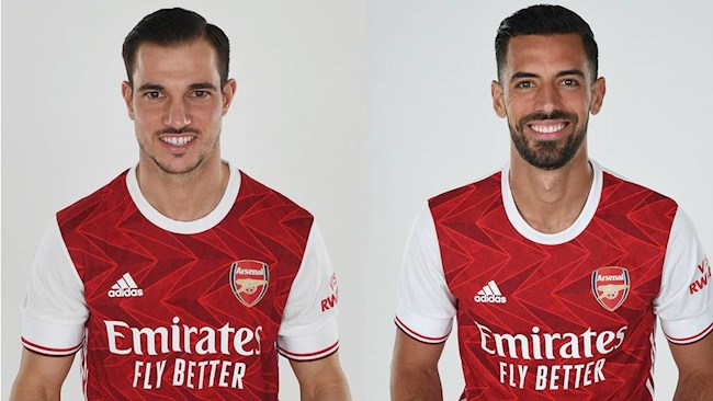 Arsenal gia han hop dong dai han voi 2 hau ve Pablo Mari va Cedric Soares