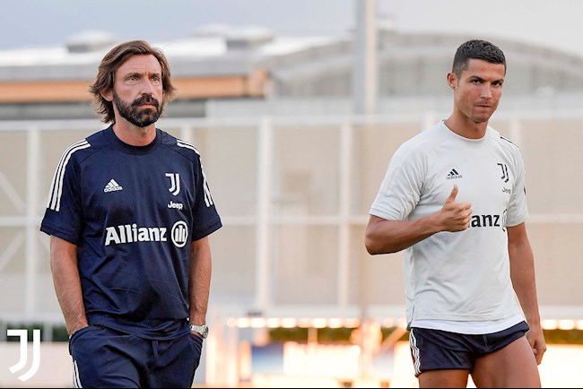 Ronaldo và các đồng đội gây ấn tượng trong buổi tập đầu cùng HLV Pirlo