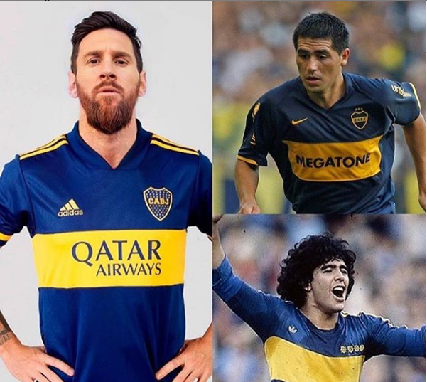 Dai gia Argentina, Boca Juniors cung muon co chu ky cua Messi