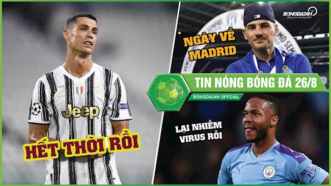 TIN NÓNG BÓNG ĐÁ 26/8: Ronaldo bị Lukaku vượt mặt về giá trị, Sterling khiến Man City lo sốt vó