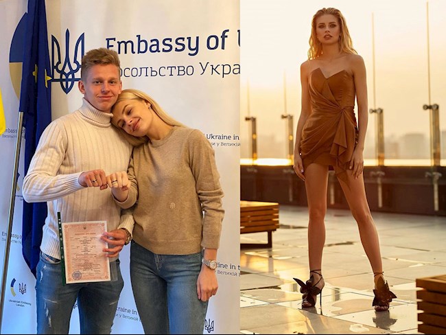 Nhan sắc vợ Zinchenko - Người đẹp vừa có phát ngôn chê Pep Guardiola