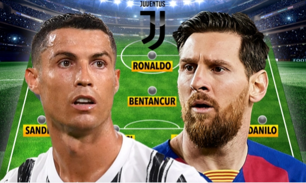 Đội hình khủng khiếp của Juventus khi có cả Ronaldo và Messi