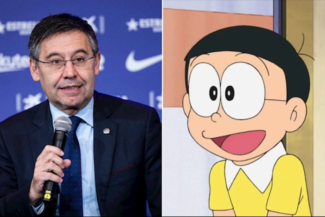 Lionel Messi và các đồng đội gọi chủ tịch Barcelona là... Nobita
