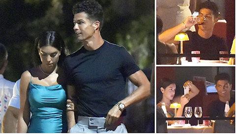 Ronaldo lãng mạn bên bạn gái trước trận đánh lớn