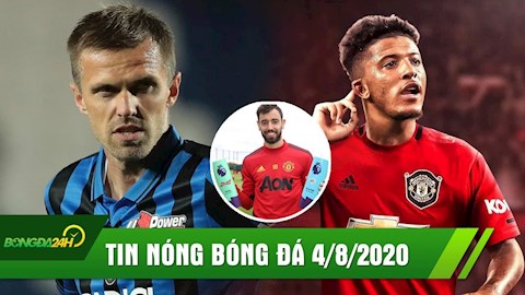 TIN NÓNG BÓNG ĐÁ 4/8 | Ilicic tính giải nghệ vì vợ ngoại tình | MU mua Sancho trả góp trong 3 năm