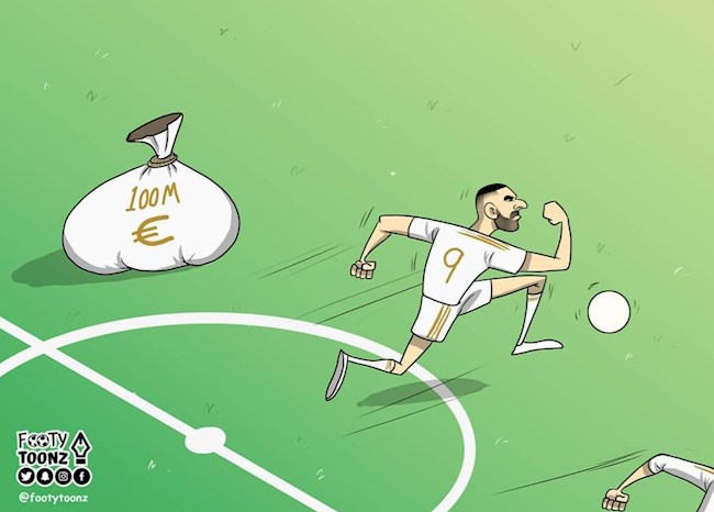 Biếm họa: Zidane bầm dập, Hazard hóa cục tạ, Bale vẫn vui vẻ chơi golf