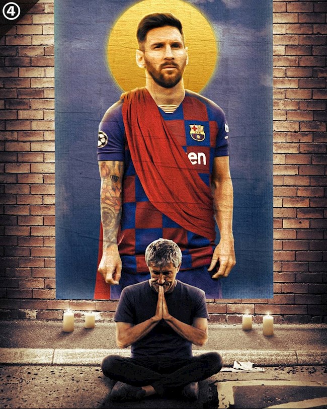 Lewandowski hóa kẻ hủy diệt, Messi lại ban phước cho Barca hình ảnh