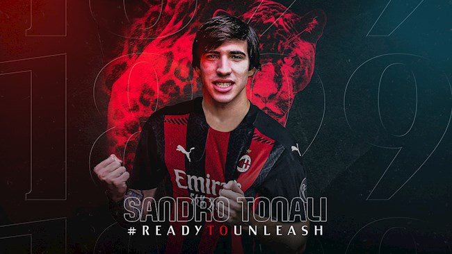 Sandro Tonali tiết lộ lý do từ chối Inter để đến AC Milan hình ảnh